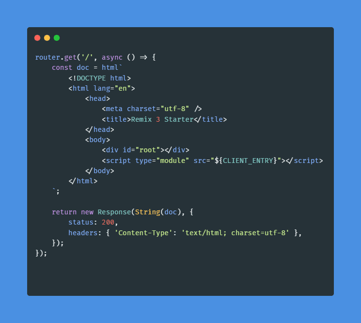 Remix v3 HTML Highlighter in action