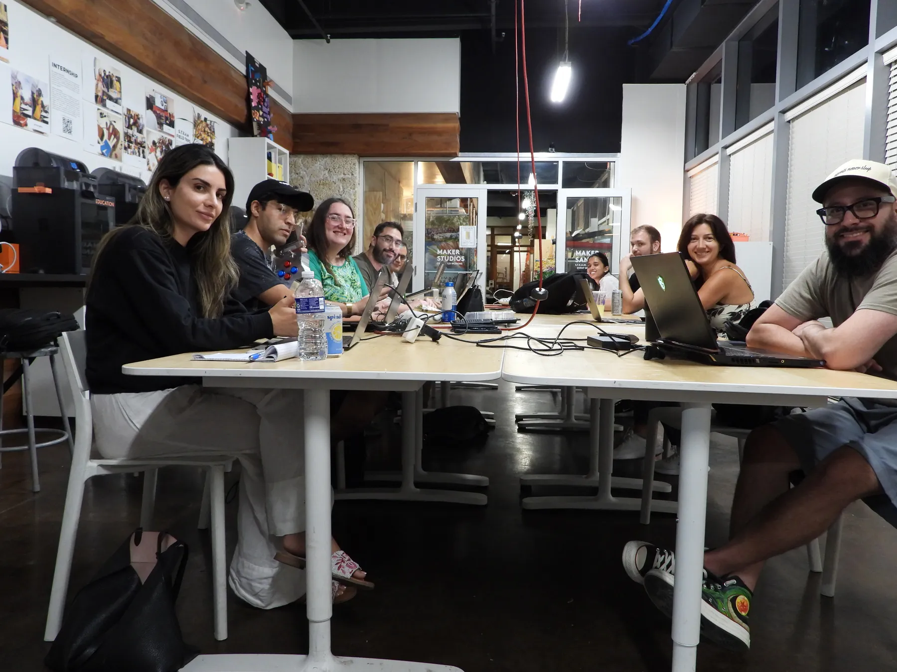 Builders at a recent hello_miami Hack Night