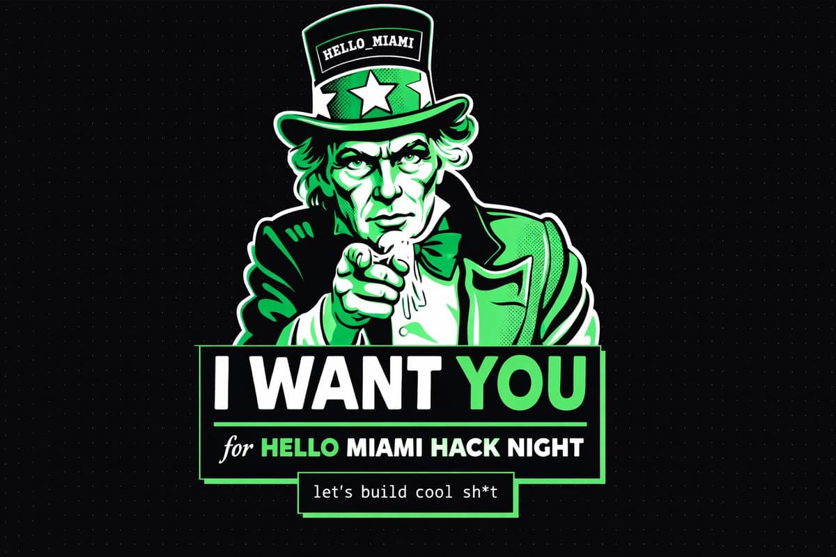 Vibes at Miami Hack Night
